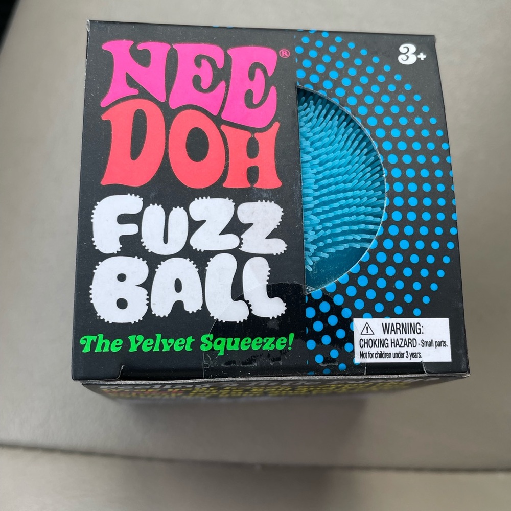 NeeDoh Fuz Ball Blue